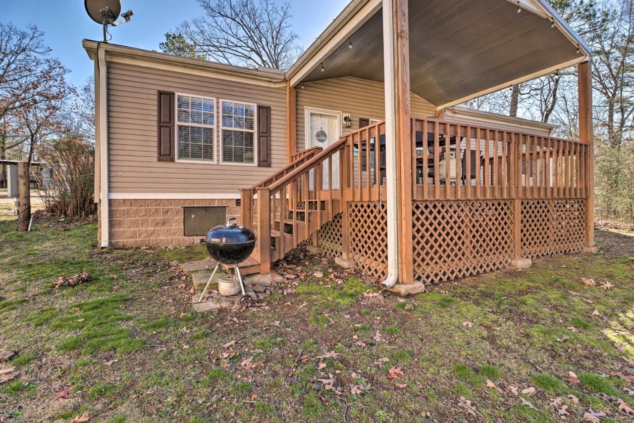 Lakefront Greers Ferry Cabin With Covered Boat Slip! Fairfield Bay Exterior foto