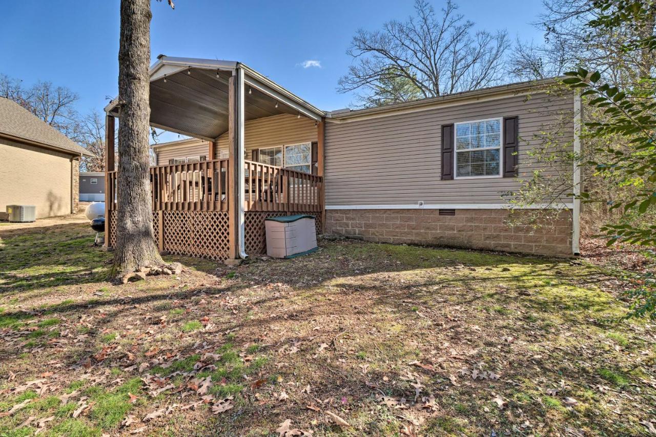 Lakefront Greers Ferry Cabin With Covered Boat Slip! Fairfield Bay Exterior foto